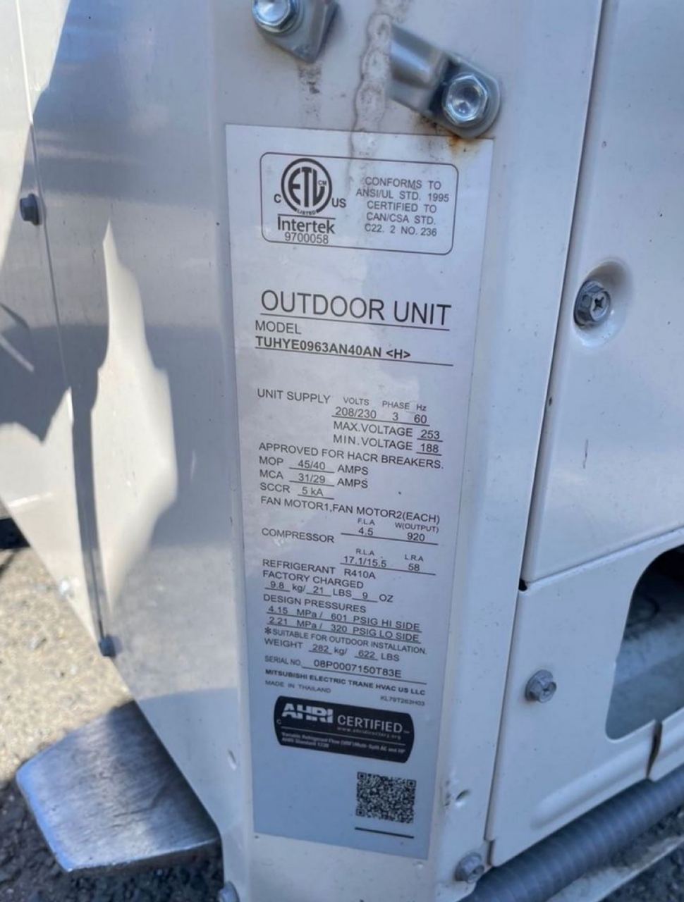 hvac liquidation pallets